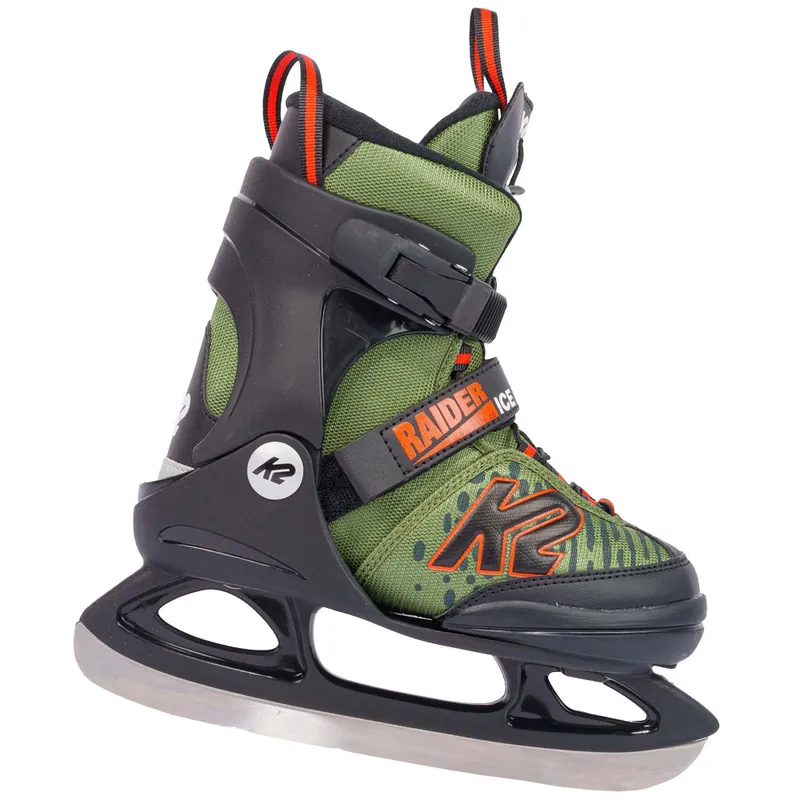 K2 Raider Ice Schlittschuhe Green/Orange-9