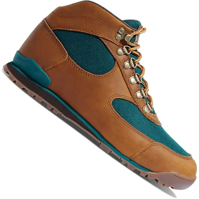 Danner Womens Jag 4.5'' Freizeitschuhe Distressed Brown/Deep Teal- 38.5