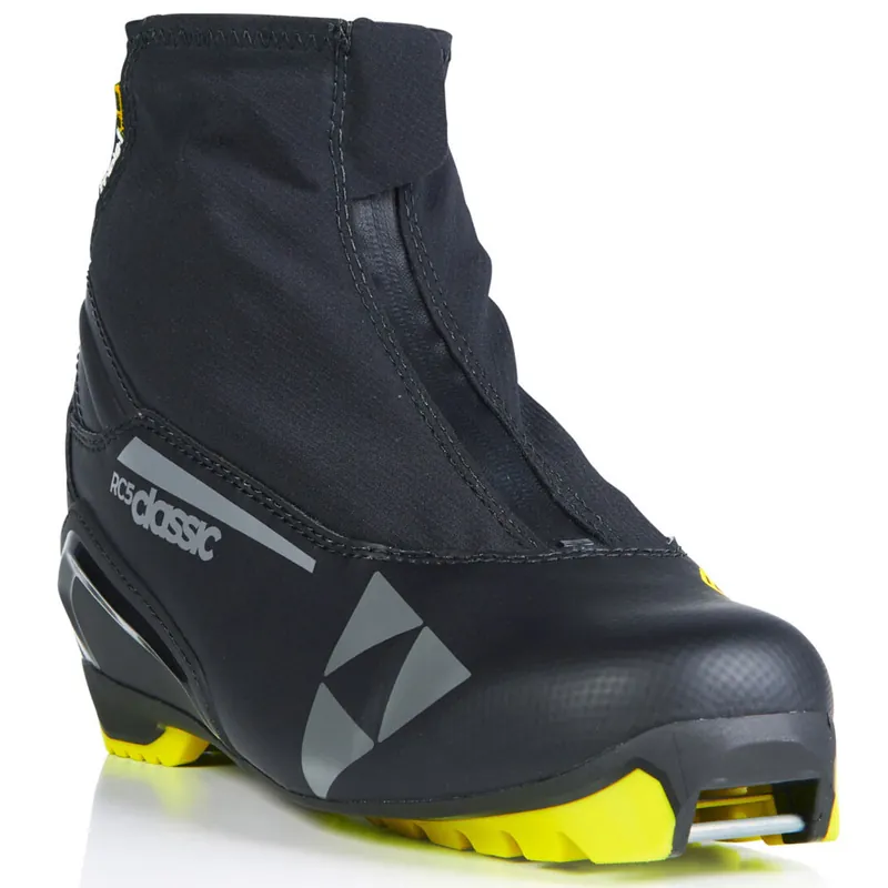 Fischer RC5 Classic Langlaufschuhe Black/Yellow-9