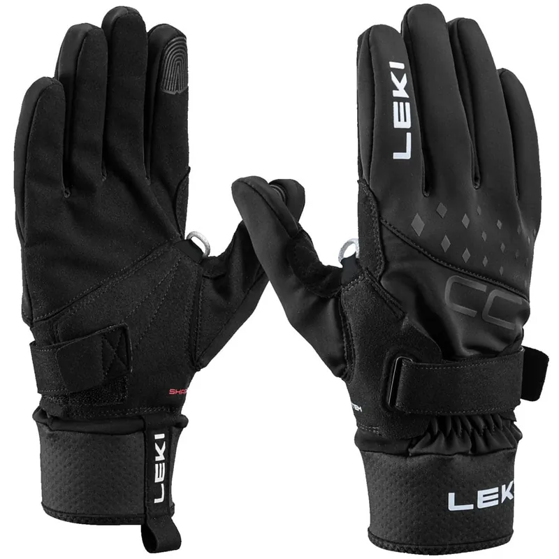 Leki CC Shark Langlauf-Handschuhe Black-9