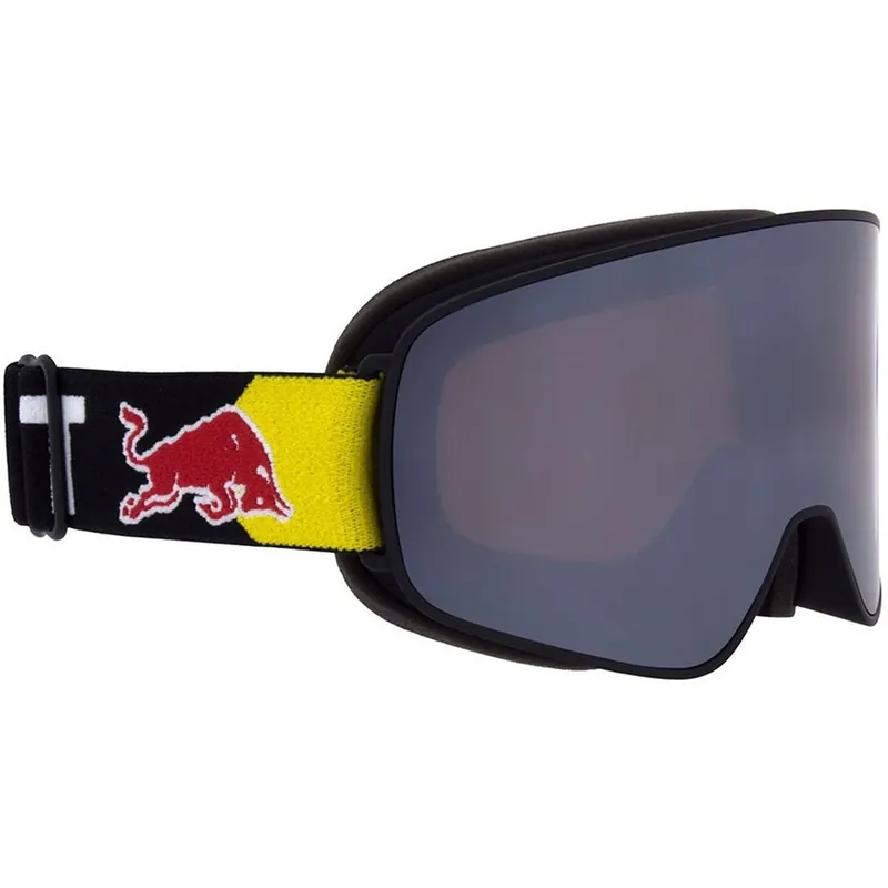 Red Bull SPECT Eyewear Rush Skibrille Black/Silver Snow Orange-