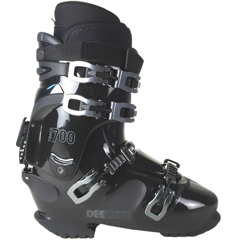 DeeLuxe Track 700T DEL Hardboots Black Gunmetal- 38