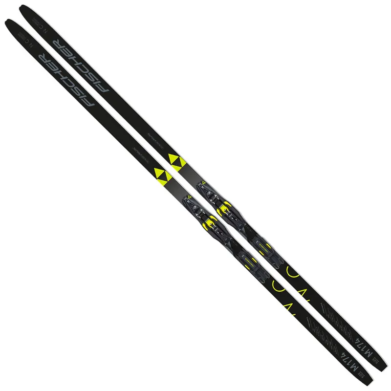 Fischer Orbiter EF Langlaufset Black/Yellow-