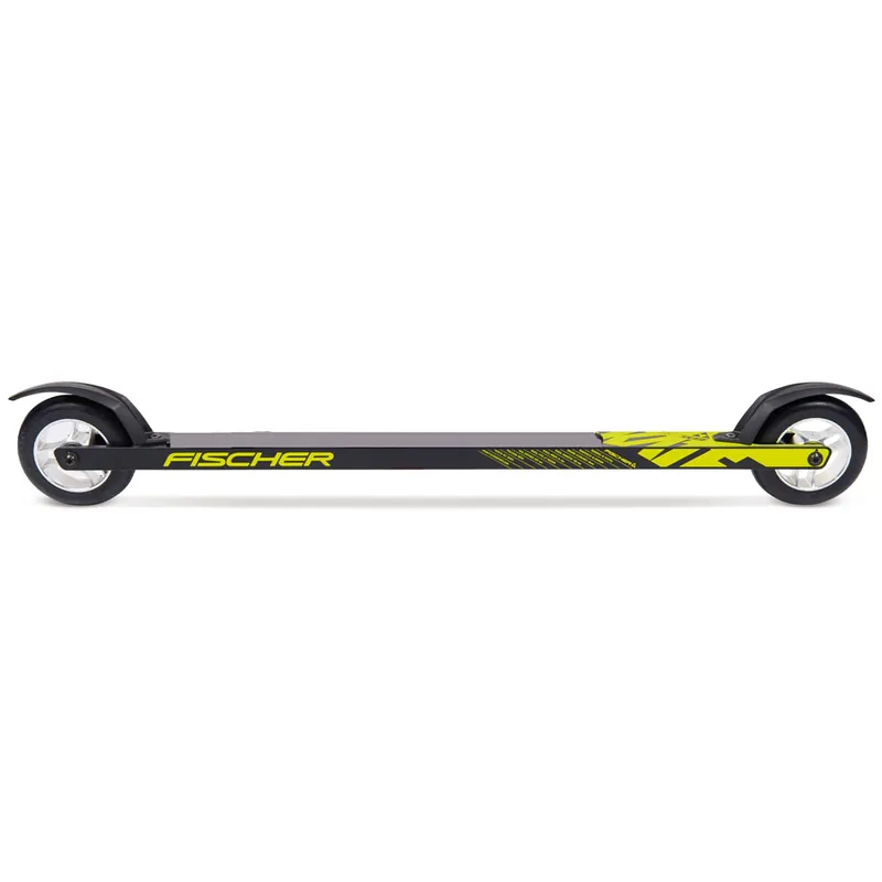 Fischer RC7 Skate Rollski Black/Yellow-