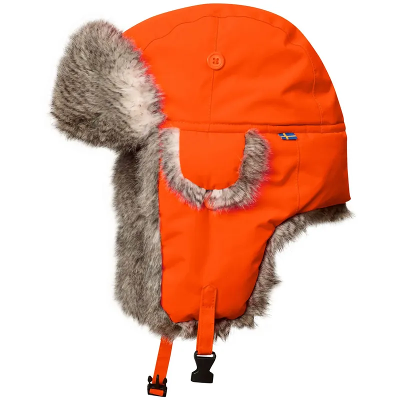 Fjällräven Värmland Heater Wintermütze Safety Orange- S