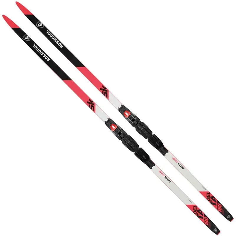 Rossignol Delta Comp Skating Langlaufset White/Red-