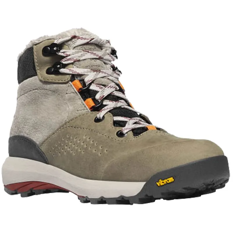 Danner Womens Inquire Mid Winter 5 Winterschuhe Hazelwood/Tangerine/Red- 37.5 - Nur noch 1 auf Lager