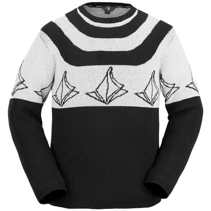 Volcom Ravelson Strickpulluver Black- S