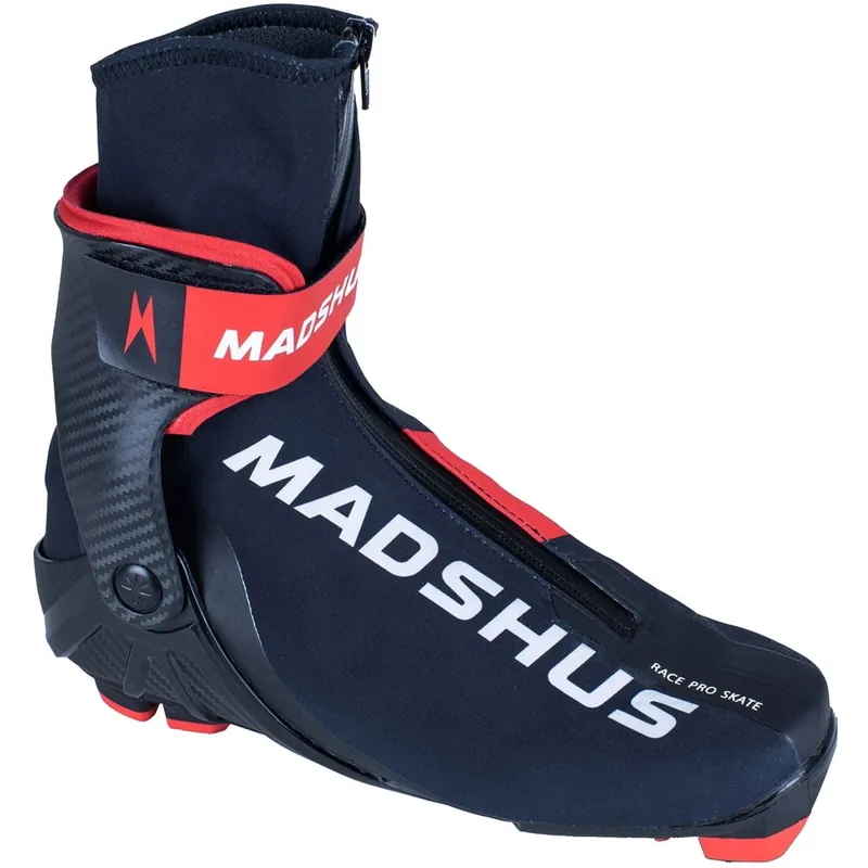 Madshus Race Pro Skate Langlaufschuhe Black/Red-9