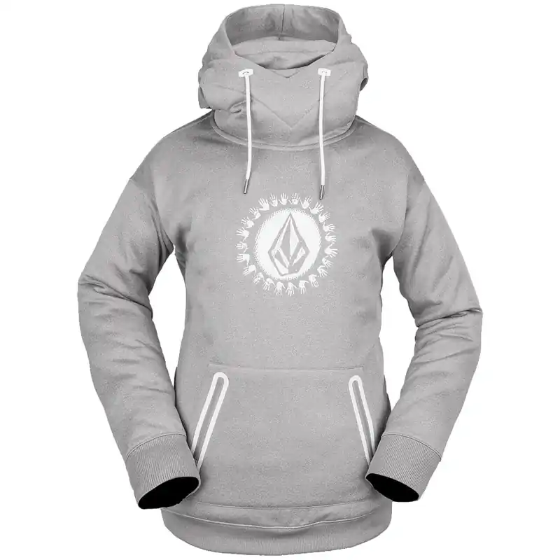 Volcom Spring Shred Pullover Heather Grey- S