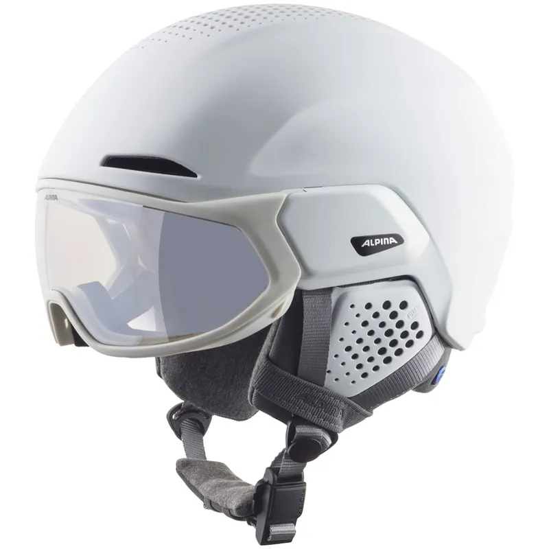 Alpina Alto V Skihelm White Matt- 51-55