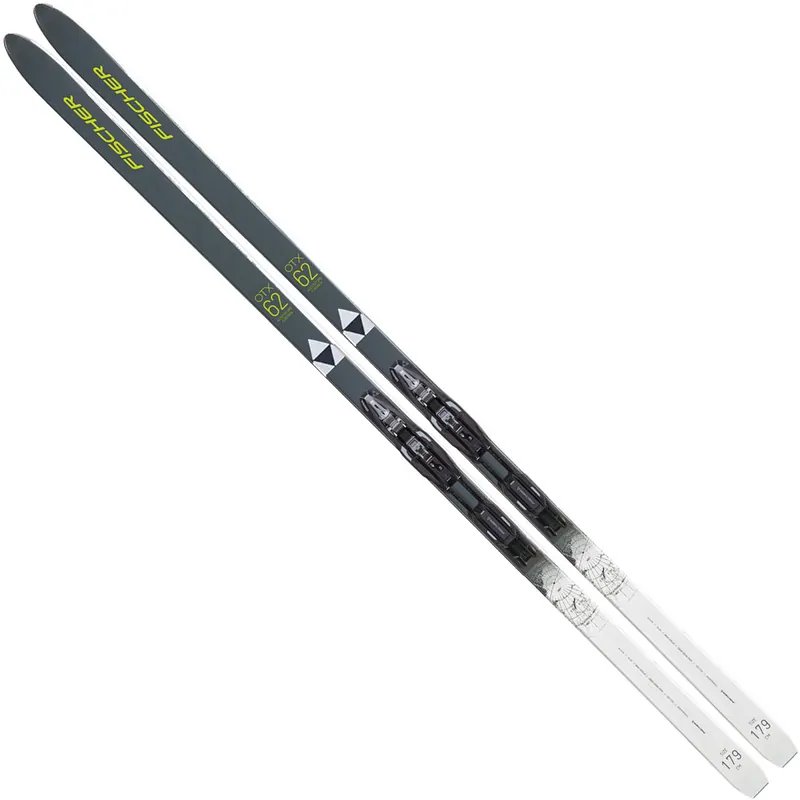 Fischer Adventure 62 Crown Xtralite Langlaufski-Set Black/White-