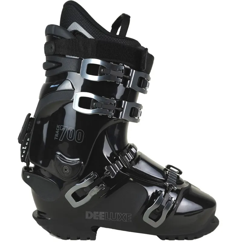 DeeLuxe Track 700 Hardboots Black Gunmetal- 38