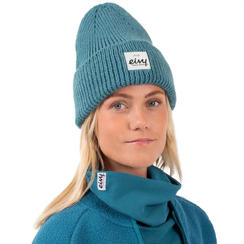 eivy Easter Rib Wool Mütze Deep Sea-