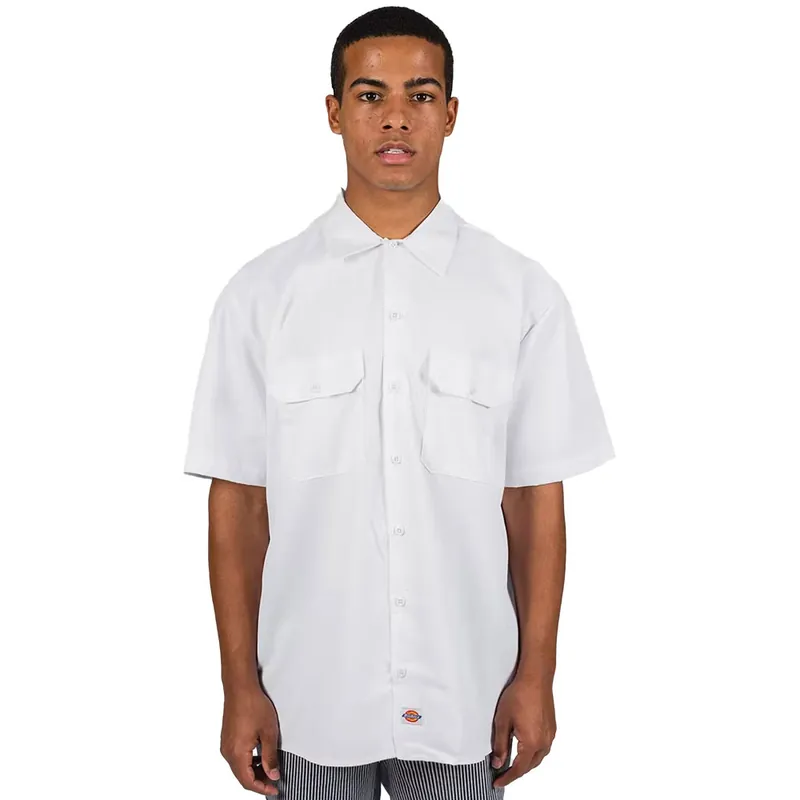 Dickies Work Short Sleeve Rec Freizeithemd White- XS