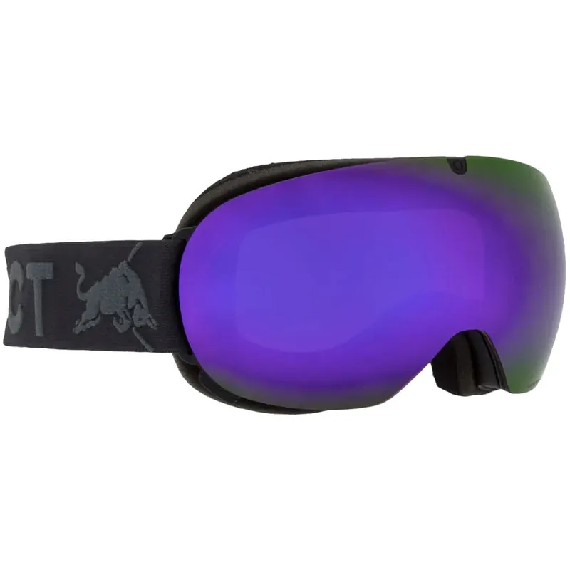 Red Bull SPECT Eyewear Magnetron Ace Schneebrille Black/Purple Snow - Brown with Violet-