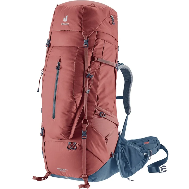 Deuter Aircontact X SL 80+15L Trekkingrucksack Redwood/Ink-