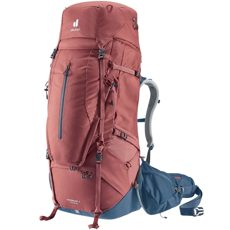 Deuter Aircontact X SL 70+15L Trekkingrucksack Redwood/Ink-