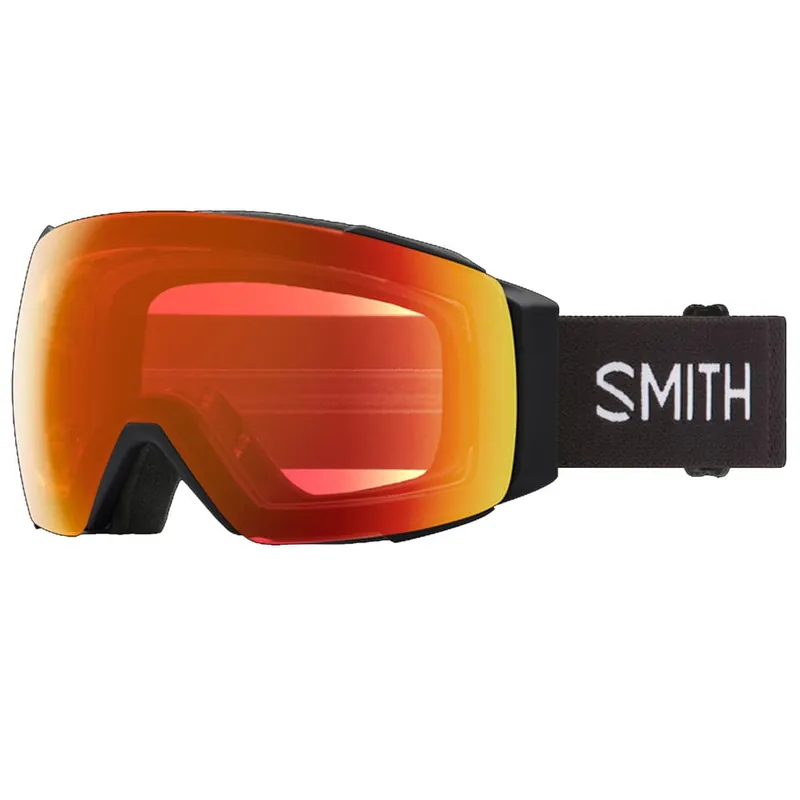Smith I/O MAG Skibrille Black/CP Everyday Red Mirror Storm Flash-