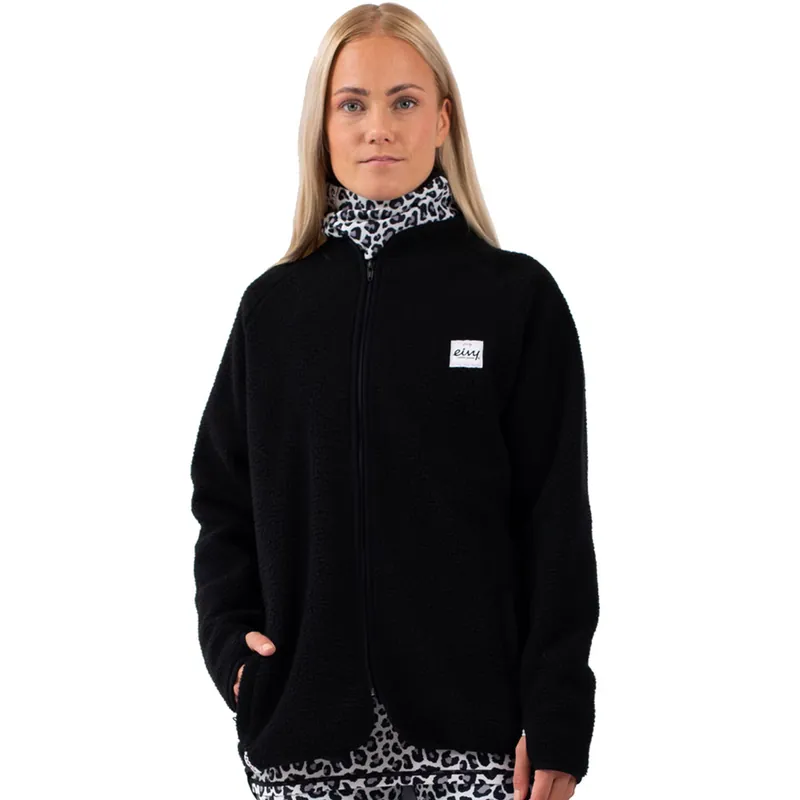 eivy Redwood Sherpa Jacket Fleecejacke Black- M