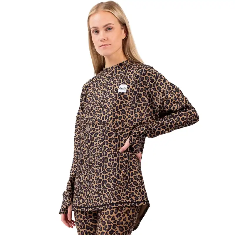 eivy Venture Top Langarmshirt Leopard- XS