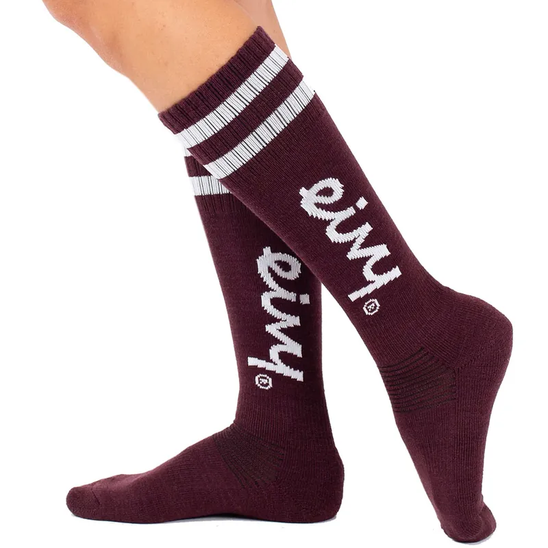 eivy Cheerleader Wool Socken Wine- 36-38