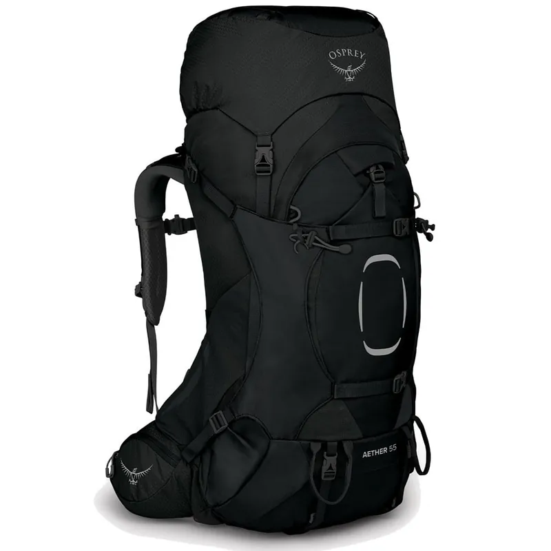 Osprey Aether 55 Reiserucksack Black-
