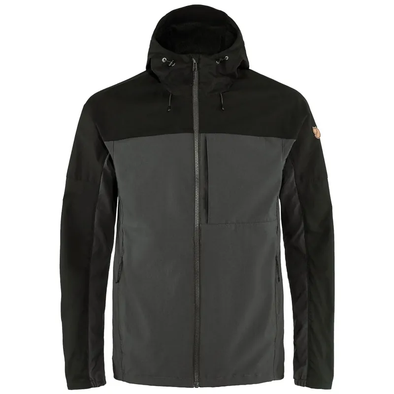 Fjällräven Abisko Midsummer Wanderjacke Dark Grey/Black-9