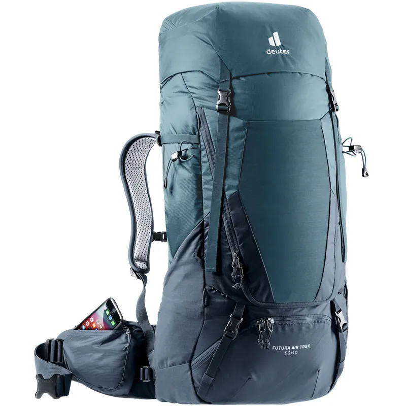 Deuter Futura Air Trek 50+10 Trekkingrucksack Atlantic/Ink-