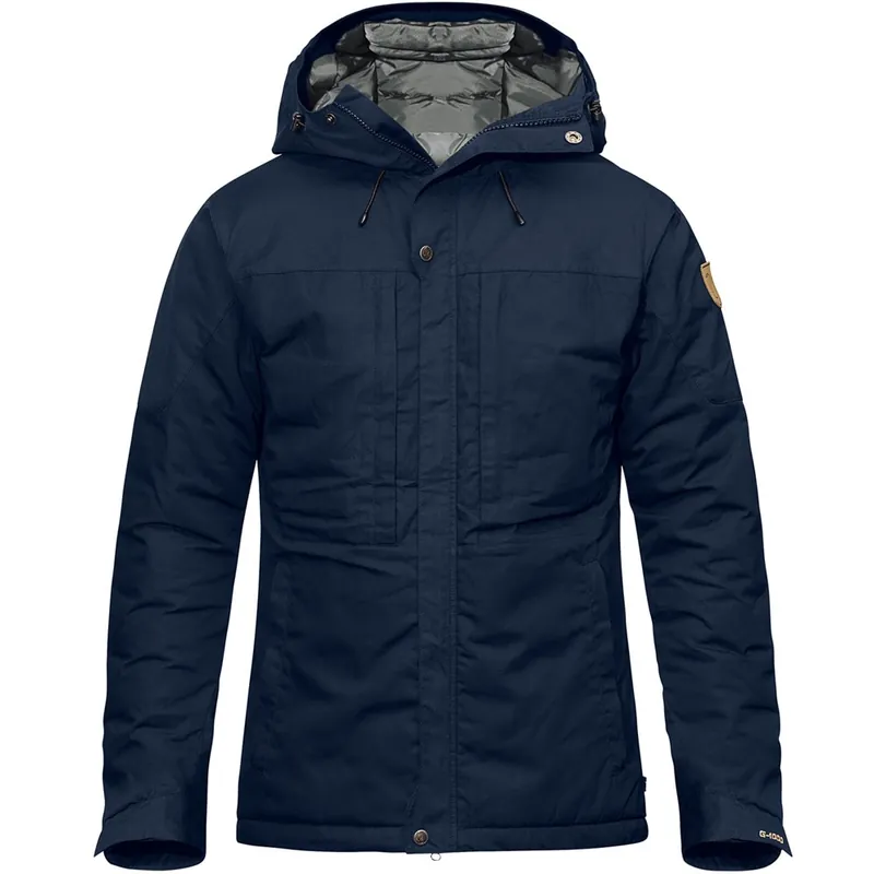 Fjällräven Skogsö Padded Winterjacke Dark Navy-9