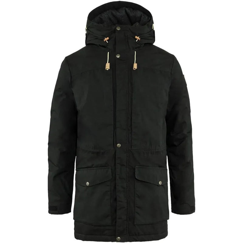 Fjällräven Singi Wool Padded Parka Trekkingjacke Black-9