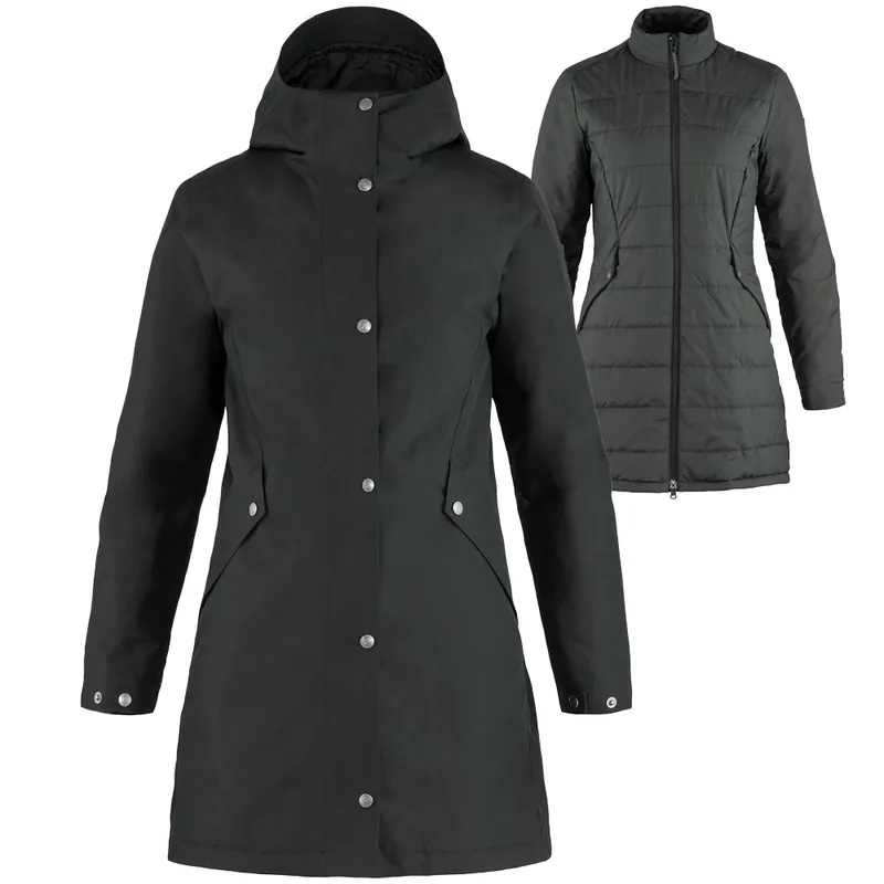 Fjällräven Visby 3 in 1 Outdoorjacke Black-9