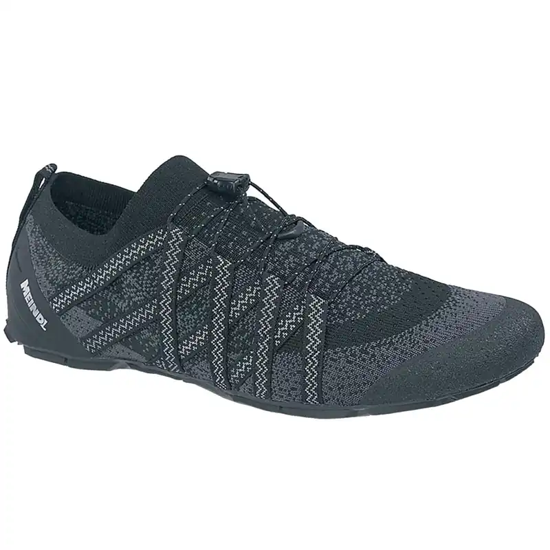 Meindl Pure Freedom Lady Barfußschuhe Schwarz/Silber- 36