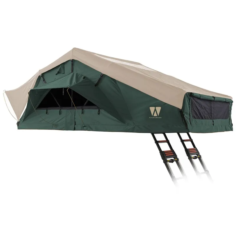 VICKYWOOD Big Willow 220 Generation 3 ECO Dachzelt Grün/Olive-