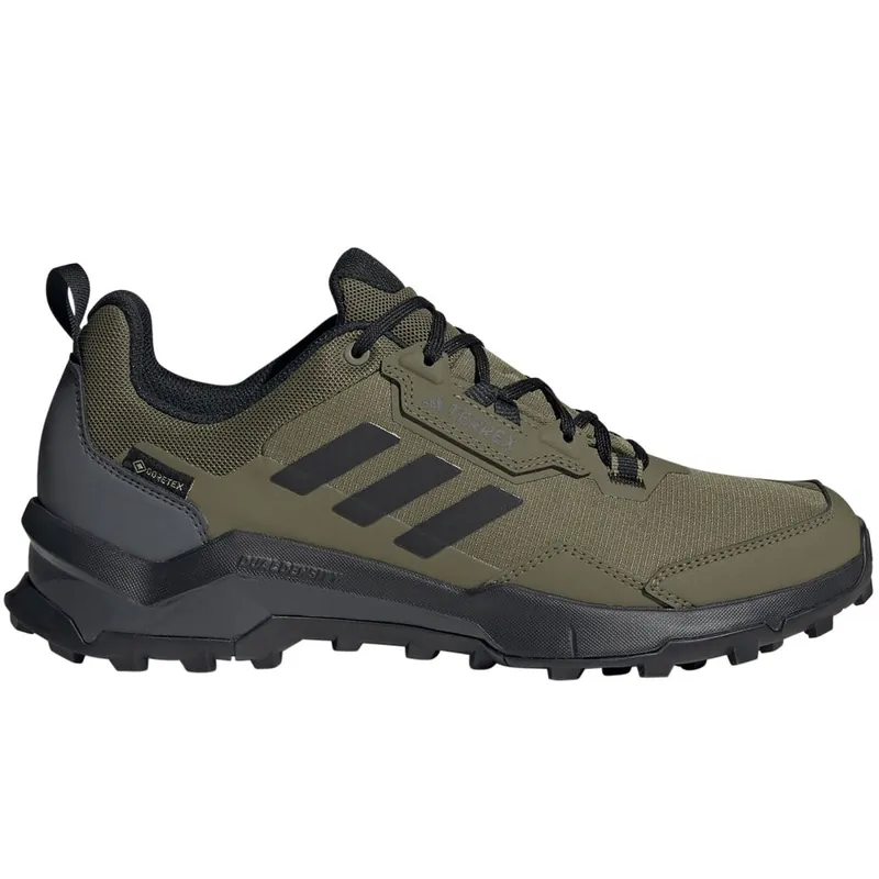 adidas Performance Terrex AX4 GTX Trail-Sneaker Focus Olive/Core Black/Grey Five- 43 1/3