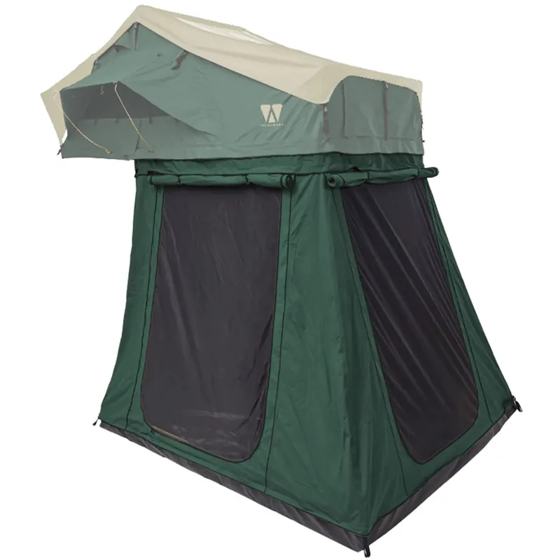 VICKYWOOD Vorzelt Hoch Big Willow ECO 180 Gen. 3 Vorzelt Grün/Olive-