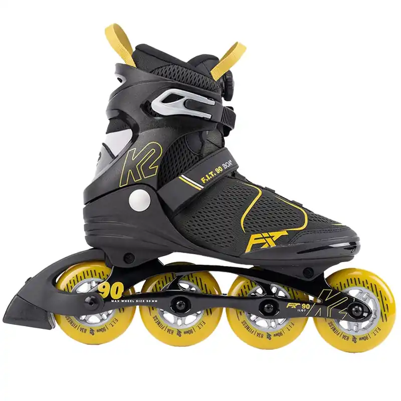 K2 F.I.T. 90 BOA Inliner Grey/Mustard- 39