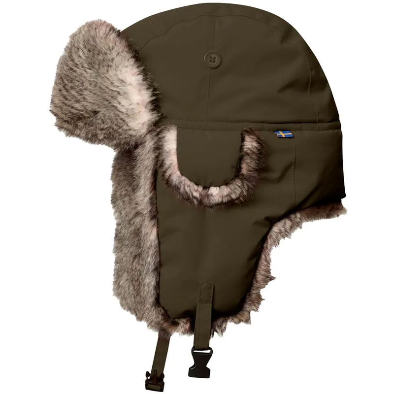 Fjällräven Värmland Heater Fellmütze Dark Olive- S