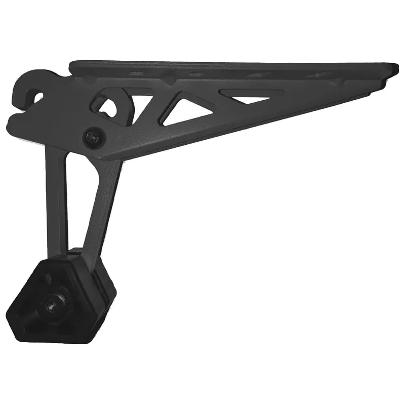 VICKYWOOD Universal Auto Tür Trittstufe 2.0 Klappbar 180kg Trittstufe Schwarz-