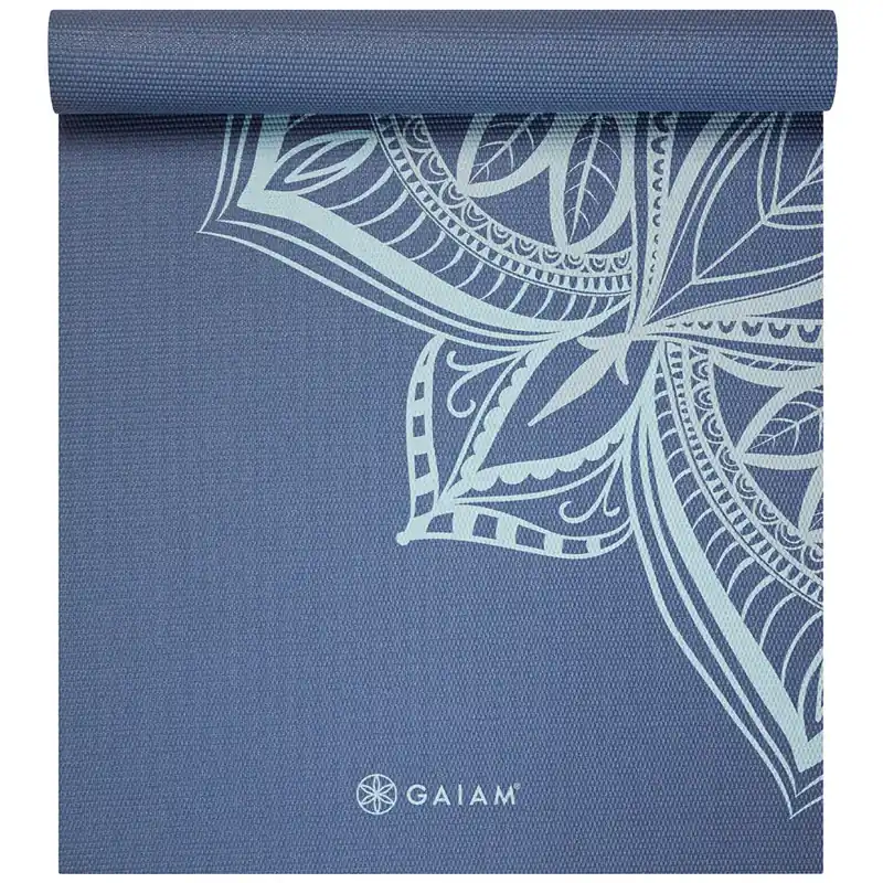 GAIAM Classic Printed 5mm Pilatesmatte High Tide Point-