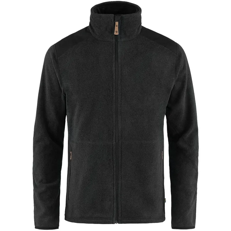 Fjällräven Sten Fleece Fleecejacke Black-9