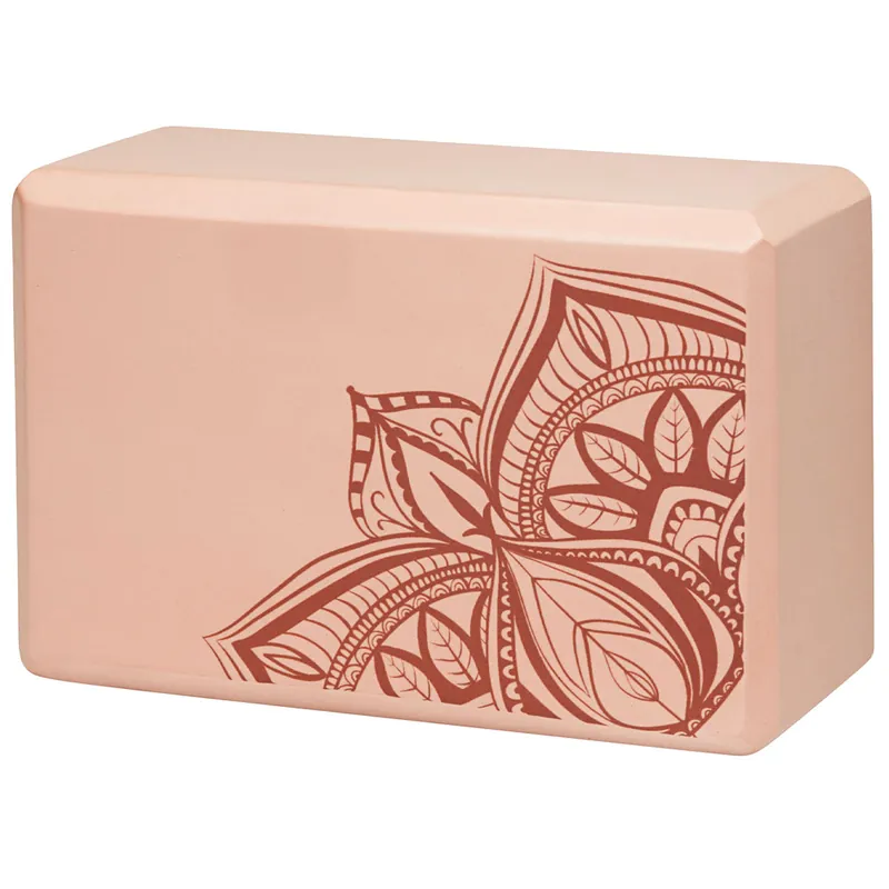 GAIAM Printed Block Fitnessblock Cantaloupe Point-