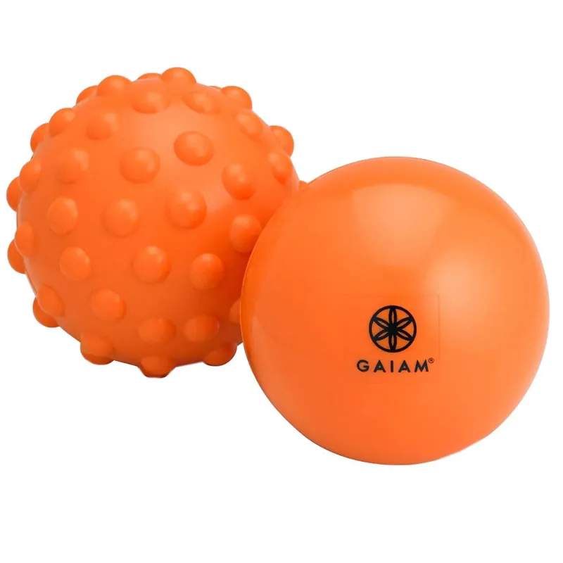 GAIAM Hot & Cold Therapy Massage-Bälle Orange-
