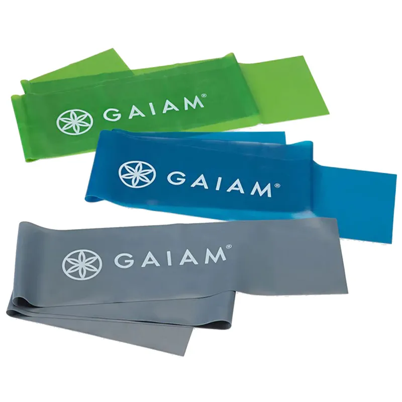 GAIAM Strength & Flexibility Kit Green/Blue/Grey-