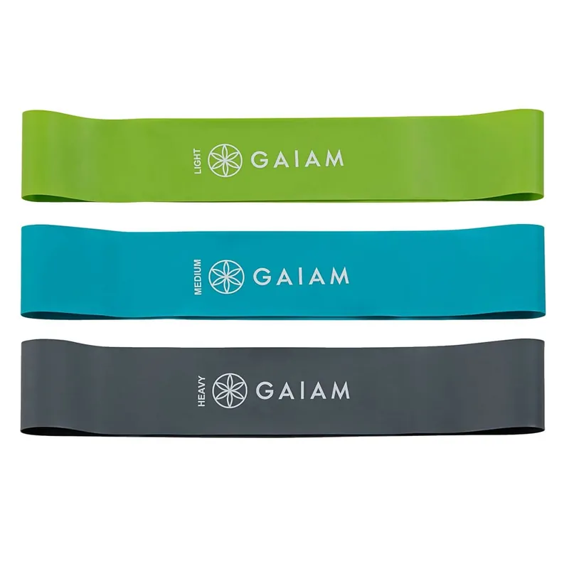 GAIAM Mini Band Kit Widerstandsbänder Green/Blue/Grey-