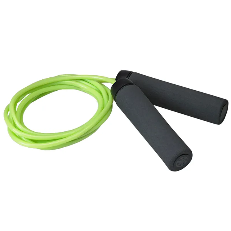 GAIAM Adjustable Speed Rope Springseil Green-