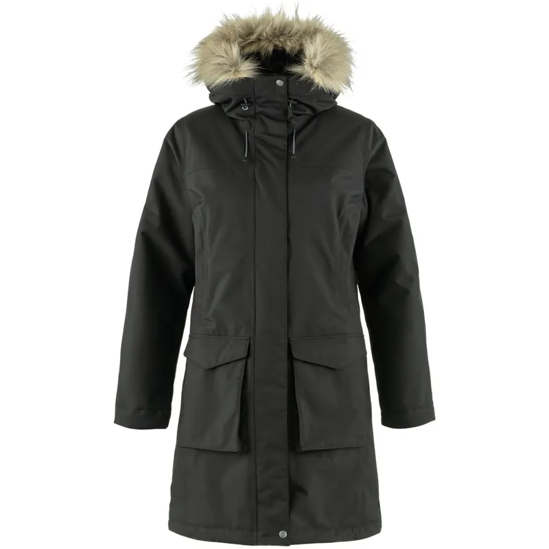 Fjällräven Nuuk Lite Wintermantel Black-9