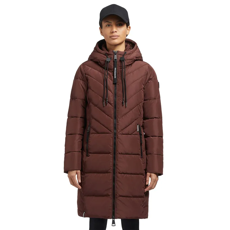 khujo Mugg Steppmantel Desert Red-9