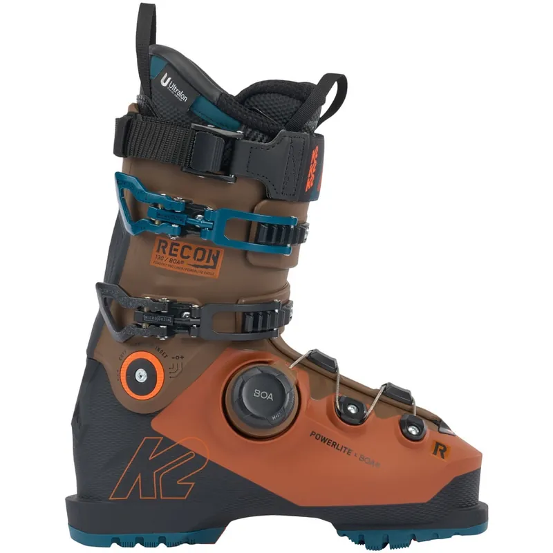 K2 Recon 130 BOA Skistiefel Black/Brown- 29.5