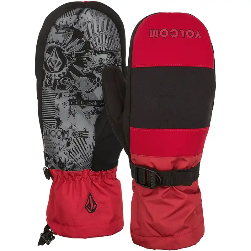 Volcom Stone Brighton Snowboardhandschuhe Red- M